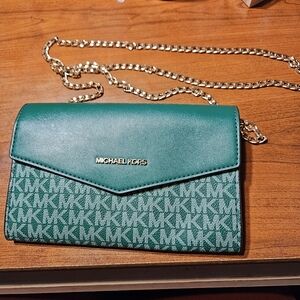 Michael Kors Green Crossbody Bag